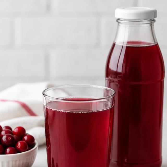 Cranberry Juice.