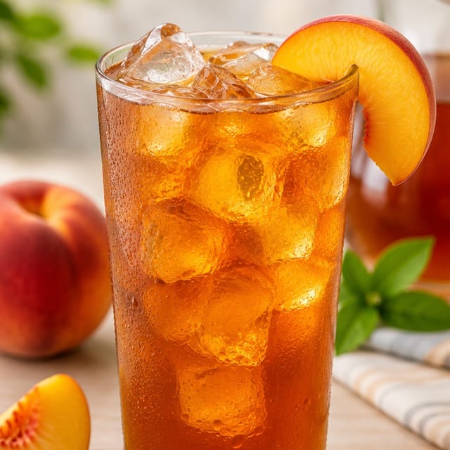 Peach Tea.