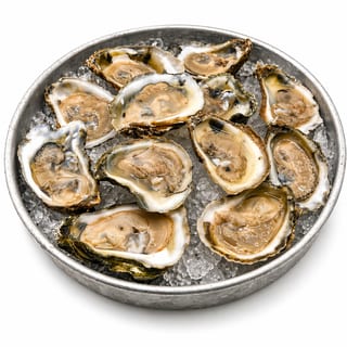 12 Raw Oysters